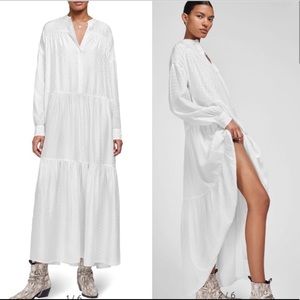 Anine bing louise dress white